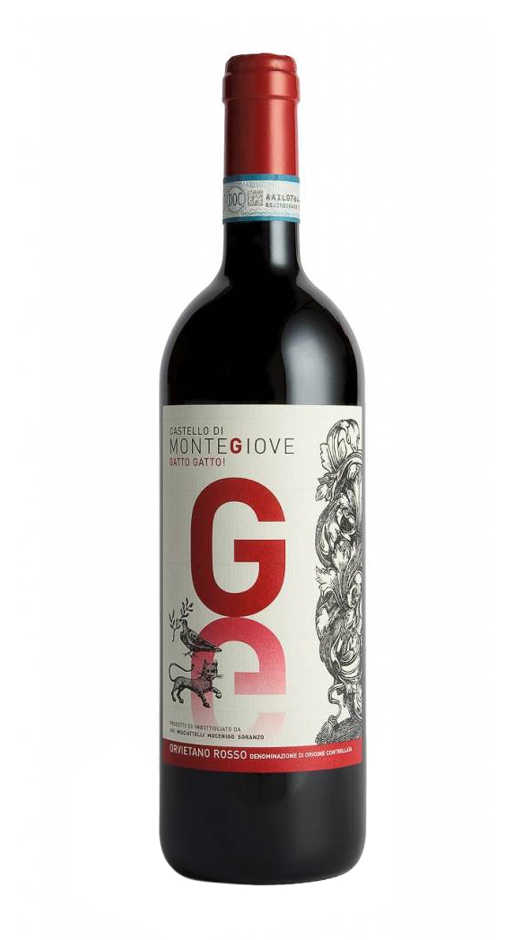 2015 Castello di Montegiove Gatto Gatto Orvietano Rosso DOC 12x750ml