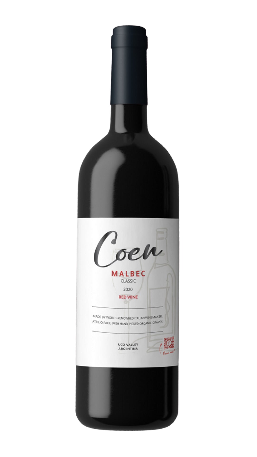 2020 Coen Malbec Classic Uco Valley Mendoza 12x750ml