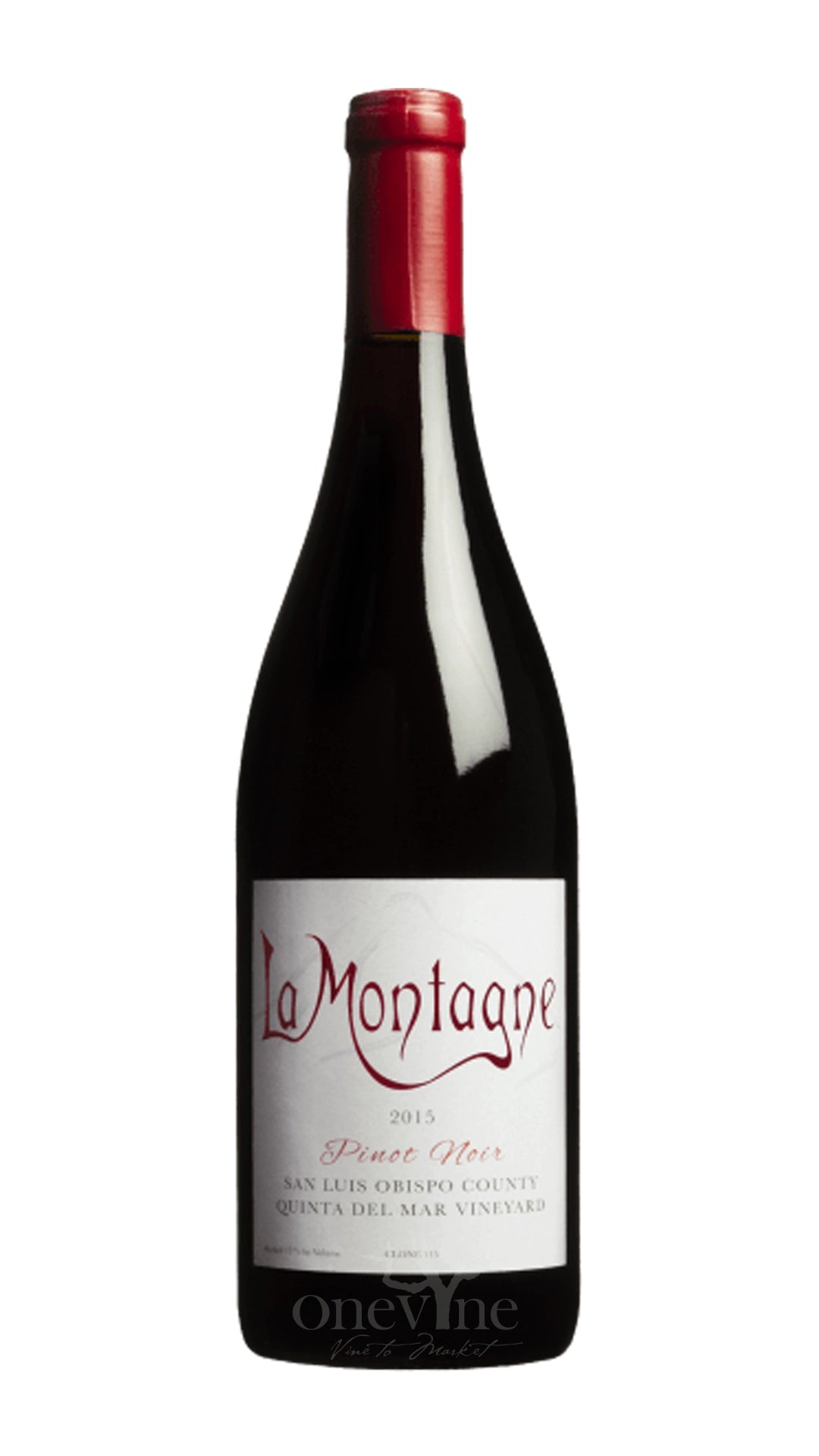 2015 LaMontagne Quinta del Mar Vineyard Pinot Noir San Luis Obispo County Clone 115 12x750ml