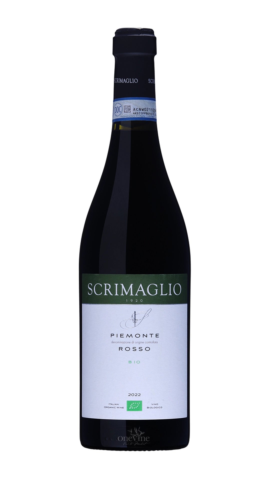 2022 Scrimaglio Piemonte Rosso Organic 12x750ml