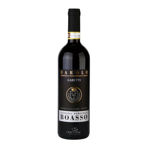 2021 Boasso 'Gabutti' Barolo DOCG red wine bottle, curated by One Vine Wines.