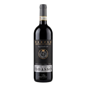 2021 Boasso 'Lazzarito' Barolo DOCG red wine bottle, curated by One Vine Wines.