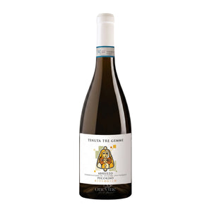 2023 Tenuta Tre Gemme Pecorino Abruzzo Biologico white wine bottle, curated by One Vine Wines.