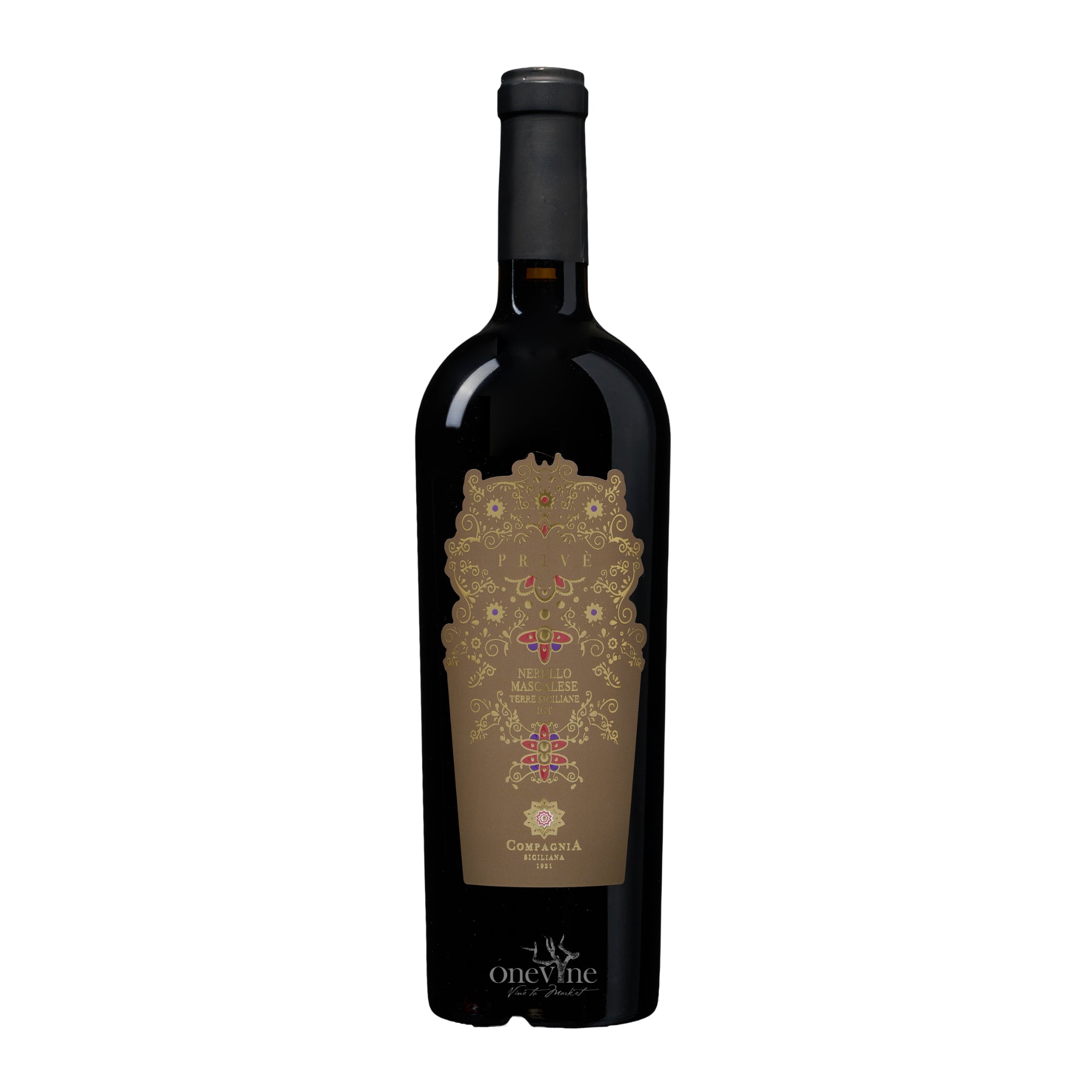 2025 Montedidio 'Privé' Nerello Mascalese Terre Siciliane IGT red wine bottle, curated by One Vine Wines.