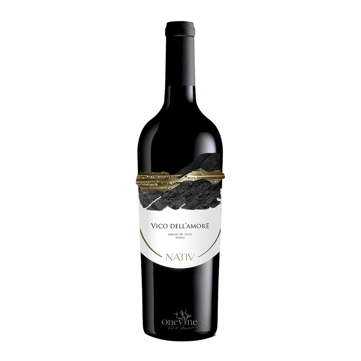 2025 Nativ 'Vico dell'Amore' Greco di Tufo DOCG white wine bottle, curated by One Vine Wines.