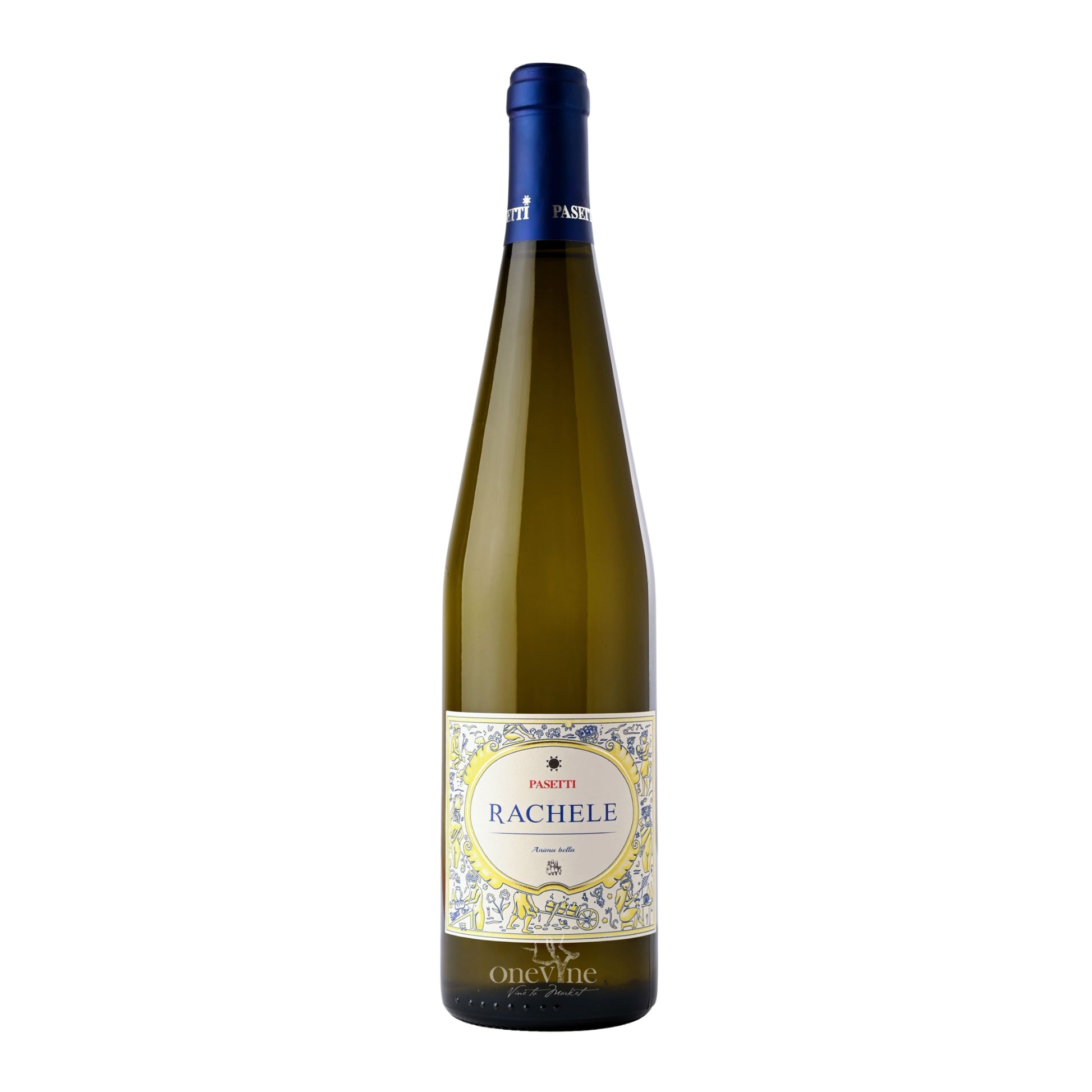 2025 Pasetti 'Rachele' Trebbiano Bianco Terre Aquilane IGP white wine bottle, curated by One Vine Wines.