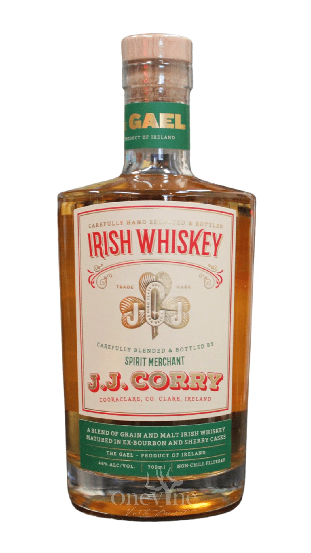 J.J. Corry the Gael Irish Whiskey