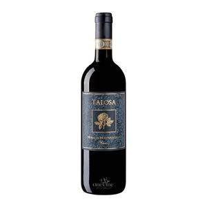2020 Talosa Vino Nobile Di Montepulciano Riserva DOCG red wine bottle, curated by One Vine Wines.
