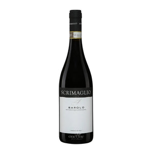 2021 Scrimaglio Barolo DOCG red wine bottle, curated by One Vine Wines.