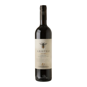 2022 Corte Medicea 'Aristeo' Super Tuscan red wine bottle, curated by One Vine Wines.