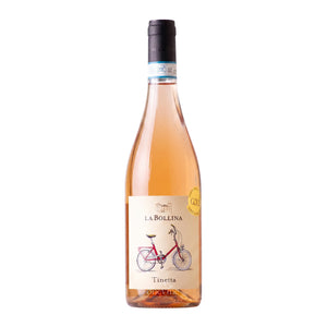 2025 La Bollina 'Tinetta' Monferrato Chiaretto DOC rosé wine bottle, curated by One Vine Wines.