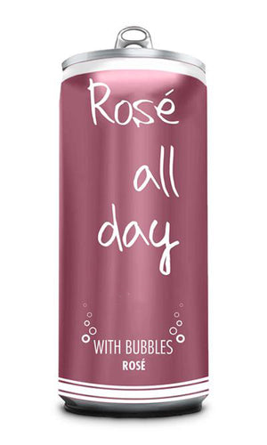 Rosé All Day with Bubbly 24ct in 250ml Cans